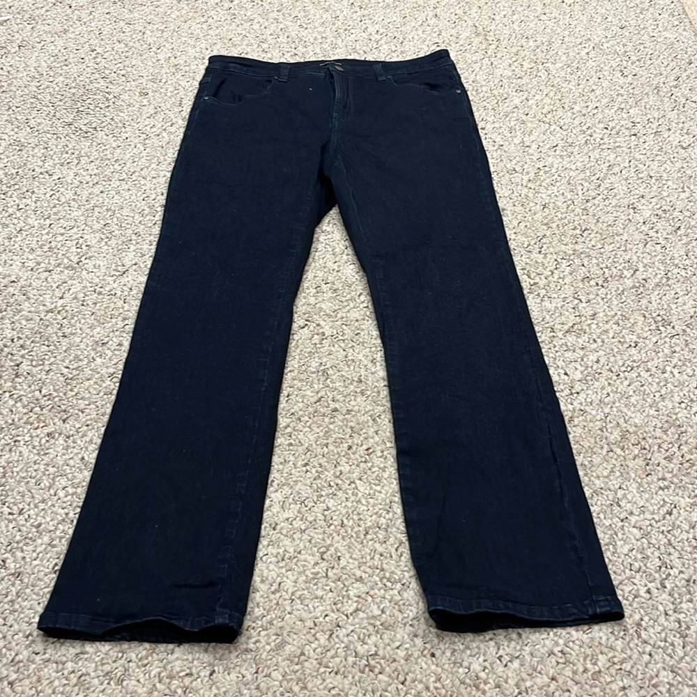 Universal Standard Women's Boot Cut Jeans - Dark Blue